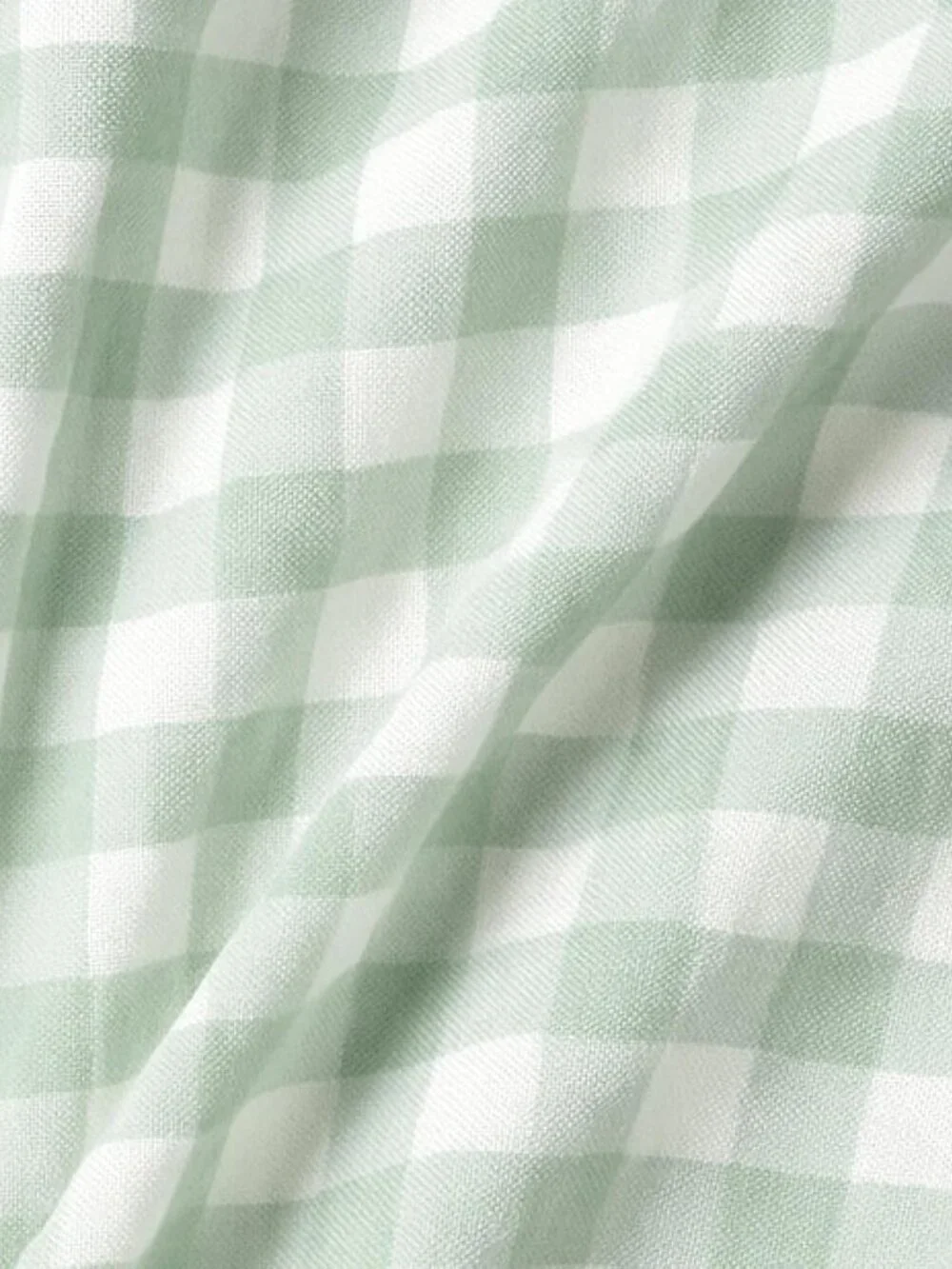 NEW Butterblu Gingham Frankie Fitted Crib Sheet 100% Organic Cotton Baby Bedding